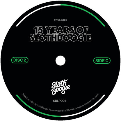 Various Artists - 15 Years Of SlothBoogie [12" Double LP Vinyl with Picture Sleeve, SlothBoogie Records, Side C]