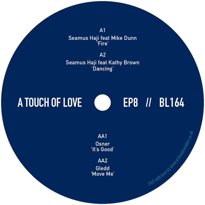 Various Artists - A Touch Of Love EP8 [12 Inch Vinyl, Big Love Records, Side B]