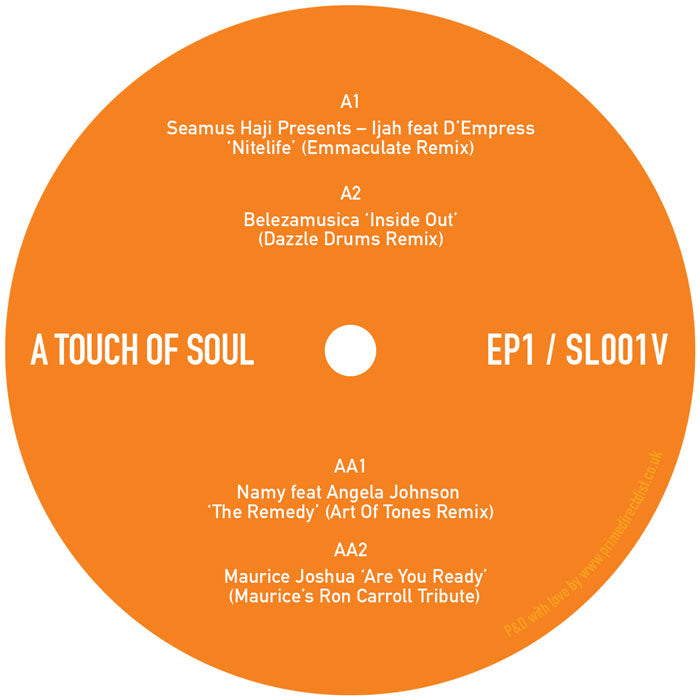 Various Artists - A Touch Of Soul EP1 [12 Inch Vinyl, Soul Love Records, Side B]