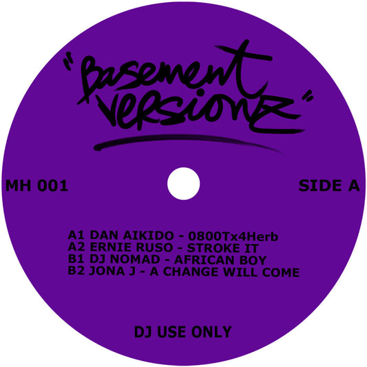 Various Artists - Basement Versionz - 12" Vinyl, Many Hands, Side A
