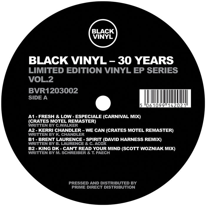 Various Artists - Black Vinyl - 30 Years Volume 2 [12 Inch Vinyl, Side A]