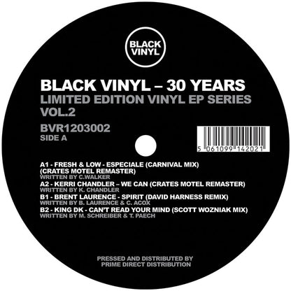 Various Artists - Black Vinyl - 30 Years Volume 2 [12 Inch Vinyl, Side A]