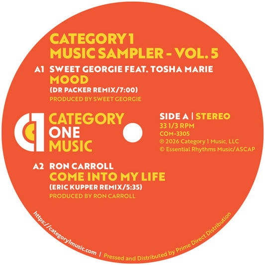 Various Artists - Category 1 Music Sampler Vol. 5 [12 Inch Vinyl, Category 1 Records, Side A]