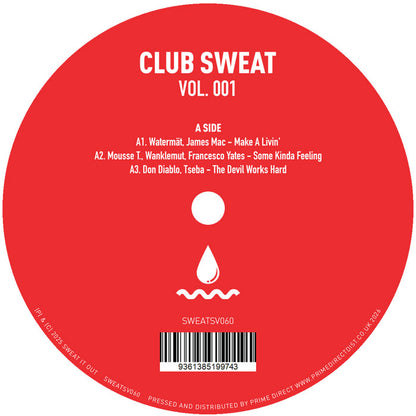 Various Artists - Club Sweat Vol. 1 [12 Inch Vinyl, Club Sweat, Side A]