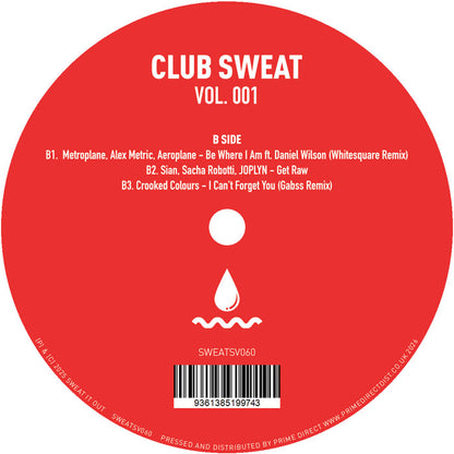 Various Artists - Club Sweat Vol. 1 [12 Inch Vinyl, Club Sweat, Side B]