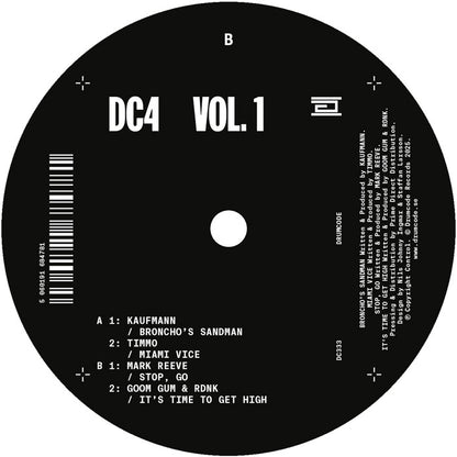 Various Artists - DC4 Vol. 1 [12 Inch Vinyl, Drumcode, Side B]