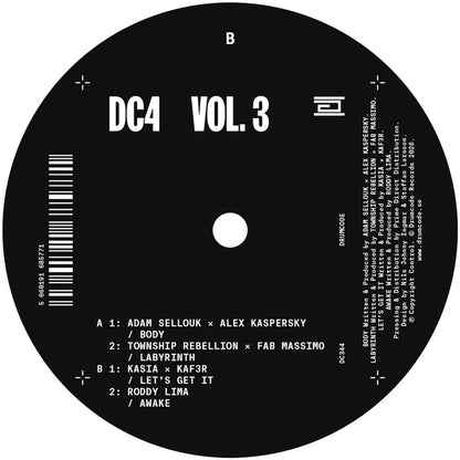 Various Artists - DC4 Vol. 3 [12 Inch Vinyl, Drumcode Records, Side B]
