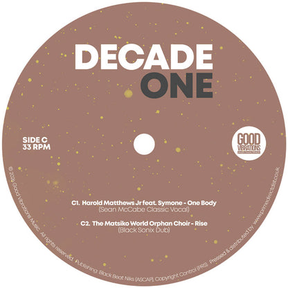 Various Artists - Decade One (Compiled by Sean McCabe) [2x12 Inch Vinyl, Double LP Album, Good Vibrations Music, Side C]