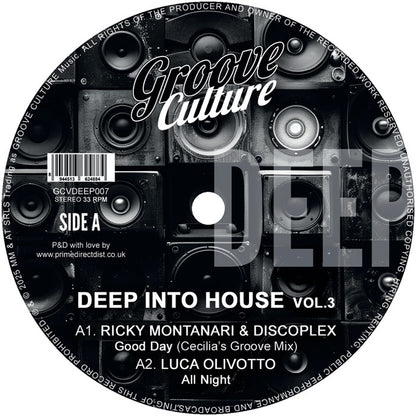 Various Artists - Deep Into House Vol.3 [12 Inch Vinyl, Groove Culture Deep, Side A]