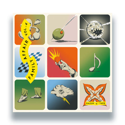 Various Artists - Family Affair Vol. 4 - Razor-N-Tape Reserve - 12" Vinyl, Front Cover