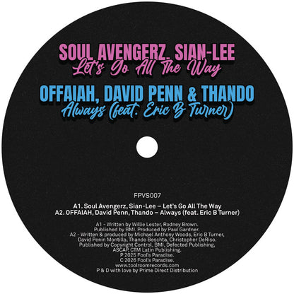 Various Artists - Fool’s Paradise Sampler Vol. 7 [12 Inch Vinyl, Fool's Paradise Records, Side A]