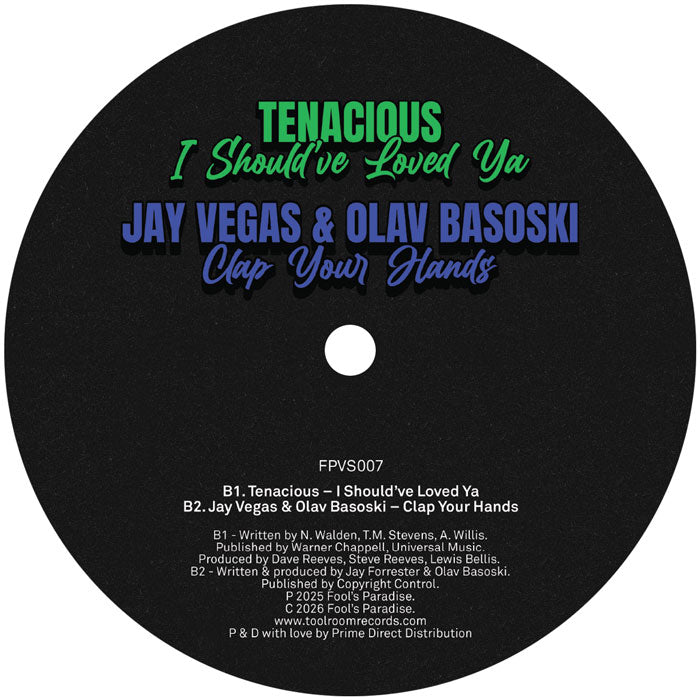 Various Artists - Fool’s Paradise Sampler Vol. 7 [12 Inch Vinyl, Fool's Paradise Records, Side B]
