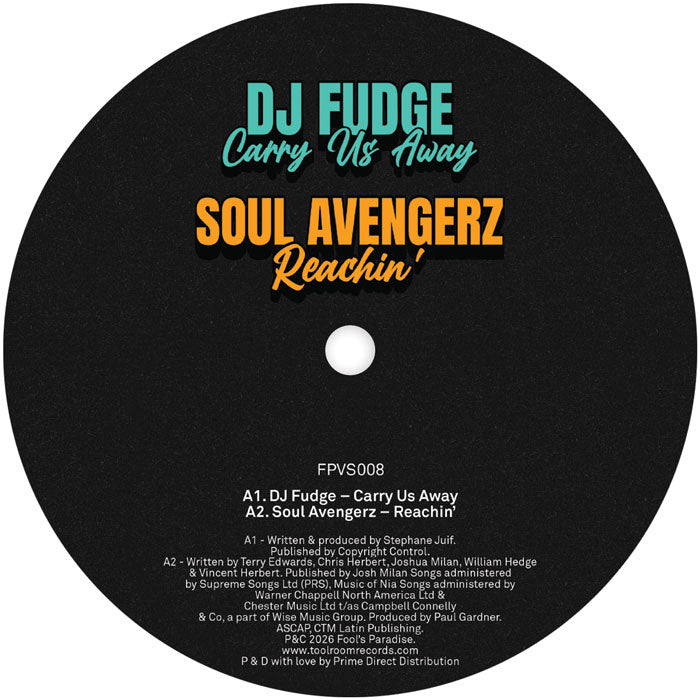 Various Artists - Fool’s Paradise Sampler Vol. 8 [12 Inch Vinyl, Fool's Paradise Records, Side A]