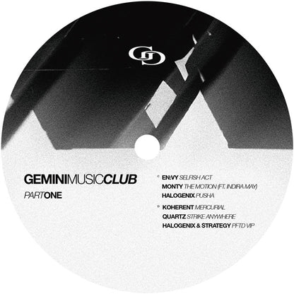 Various Artists - Gemini Music Club, Part 1 - 12" Vinyl, Double LP, Side C