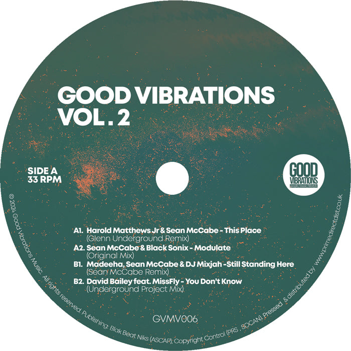 Various Artists - Good Vibrations, Vol. 2 [12 Inch Vinyl, GVMV006, Side A]