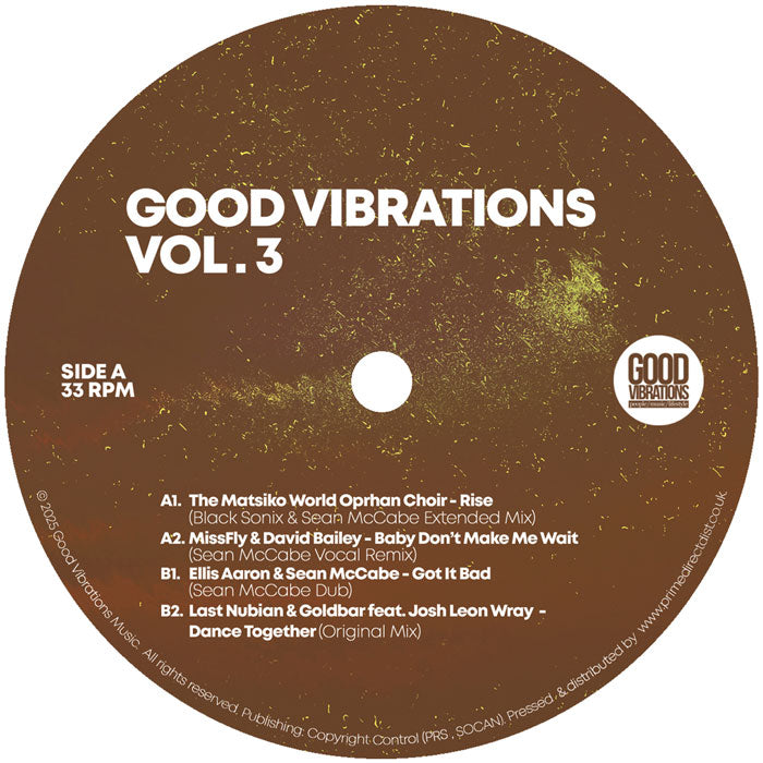 Various Artists - Good Vibrations, Vol. 3 [12 Inch Vinyl, Side A]