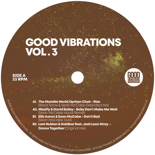 Various Artists - Good Vibrations, Vol. 3 [12 Inch Vinyl, Side A]