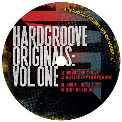 Various Artists - Hardgroove Originals EP - 12" Vinyl, A Side