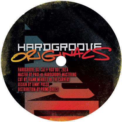 Various Artists - Hardgroove Originals EP - 12" Vinyl, B Side