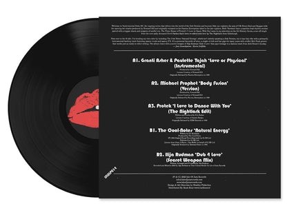 Various Artists - Instrumental Dubs #3 - 12" Vinyl, Isle Of Jura, Back Cover And Vinyl