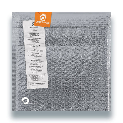 Various Artists - Just Beats [4x12 Inch Vinyl LP Box Set, Over/Shadow Records, Back Cover]