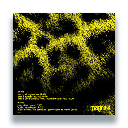 Various Artists - Magnifik ADE Sampler [12 Inch Vinyl, Magnifik Records, Back Cover]