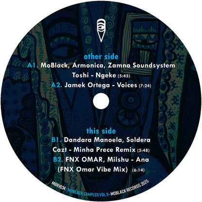 Various Artists - MoBlack Sampler Vol. 9 [12 Inch Vinyl, MoBlack Records, Side B]