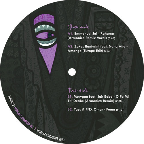 Various Artists - MoBlack Sampler Vol 7 [12 Inch Vinyl, MoBlack Records, Side A]