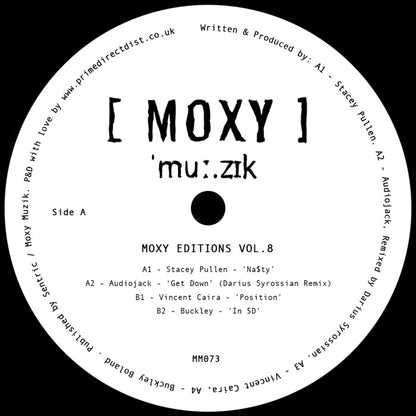 Various Artists - Moxy Musik Editions V8 - 12" Vinyl, A Side