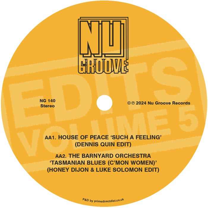 Various Artists - Nu Groove Edits Vol. 5 [12 Inch Vinyl, Nu Groove Records, Side AA]