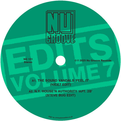 Various Artists - Nu Groove Edits, Vol. 7 [12 Inch Vinyl, Nu Groove Records, Side A]
