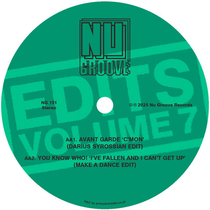 Various Artists - Nu Groove Edits, Vol. 7 [12 Inch Vinyl, Nu Groove Records, Side AA]
