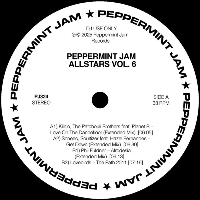 Various Artists - Peppermint Jam Allstars Vol.6 [12 Inch Vinyl, Side A]