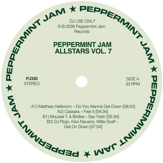 Various Artists - Peppermint Jam Allstars Vol 7 [12 Inch Vinyl, Peppermint Jam, Side A]