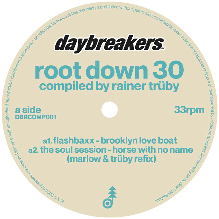 Various Artists - Root Down 30 Compiled by Rainer Trüby [2x12 Inch Vinyl, Double LP, DAYBREAKERS Records, Side A]