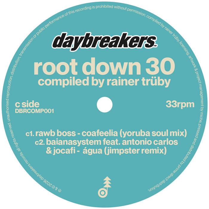 Various Artists - Root Down 30 Compiled by Rainer Trüby [2x12 Inch Vinyl, Double LP, DAYBREAKERS Records, Side C]
