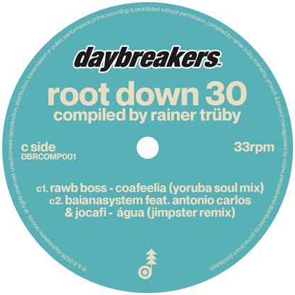 Various Artists - Root Down 30 Compiled by Rainer Trüby [2x12 Inch Vinyl, Double LP, DAYBREAKERS Records, Side C]