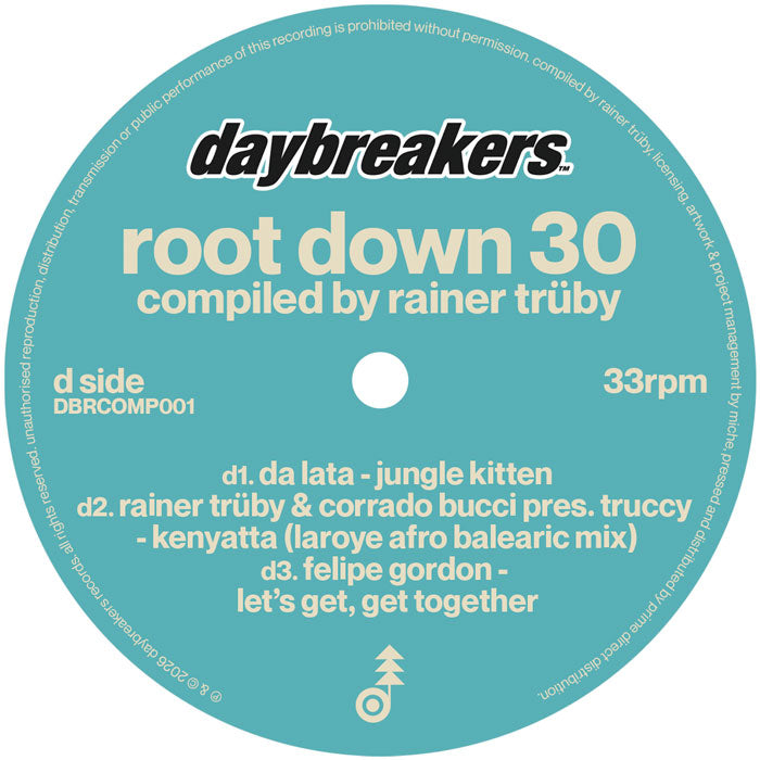 Various Artists - Root Down 30 Compiled by Rainer Trüby [2x12 Inch Vinyl, Double LP, DAYBREAKERS Records, Side D]