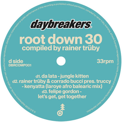 Various Artists - Root Down 30 Compiled by Rainer Trüby [2x12 Inch Vinyl, Double LP, DAYBREAKERS Records, Side D]