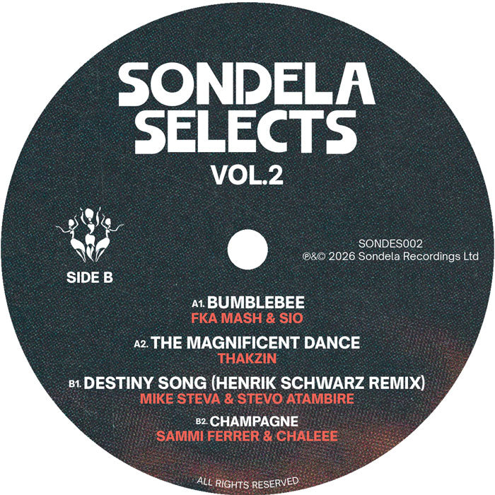 Various Artists - Sondela Selects Vol.2 [12 Inch Vinyl, Sondela Recordings, Side B]