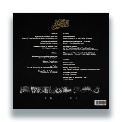 Various Artists - TDE100 (100th Release Special) [12" Vinyl Double LP, The Disco Express, Back Cover]