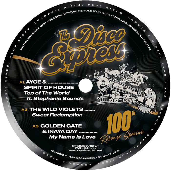 Various Artists - TDE100 (100th Release Special) [12" Vinyl Double LP, The Disco Express, Side A