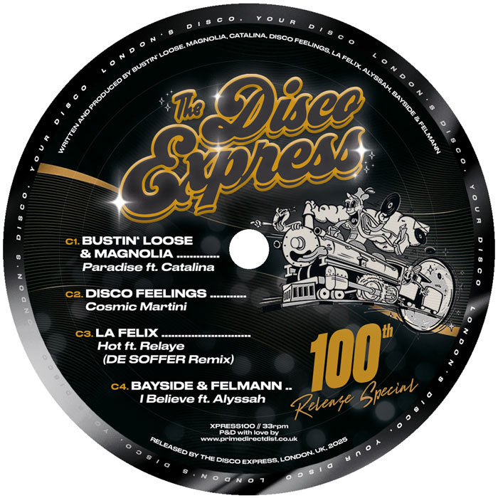 Various Artists - TDE100 (100th Release Special) [12" Vinyl Double LP, The Disco Express, Side C]