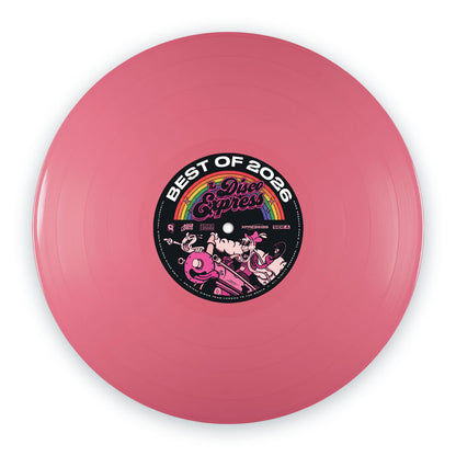 Various Artists - The Disco Express Best of 2026 [12 Inch Hot Pink Vinyl, The Disco Express, Front]