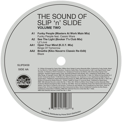 Various Artists - The Sound Of Slip 'n' Slide, Vol. 2 [12 Inch Vinyl, Slip 'n' Slide Records, Side AA]