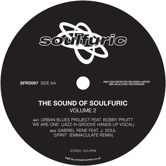 Various Artists - The Sound Of Soulfuric, Vol. 2 [12 Inch Vinyl, Soulfuric Recordings, Side AA]