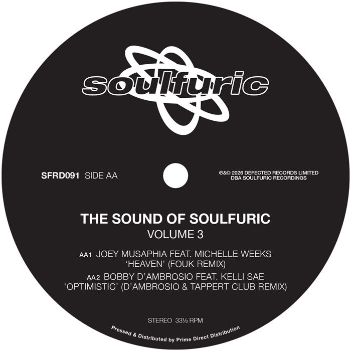 Various Artists - The Sound Of Soulfuric, Vol. 3 [12 Inch Vinyl, Soulfuric Recordings, Side AA]