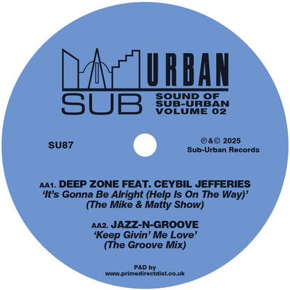 Various Artists - The Sound Of Sub-Urban Volume 2 [12 Inch Vinyl, Sub-Urban Records, Side AA]