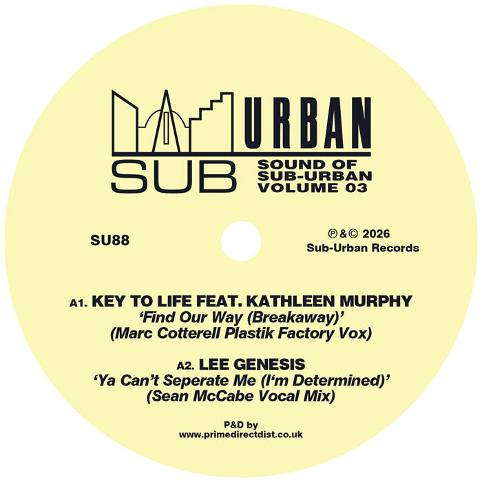 Various Artists - The Sound Of Sub-Urban Volume 3 [12 Inch Vinyl, Side A]