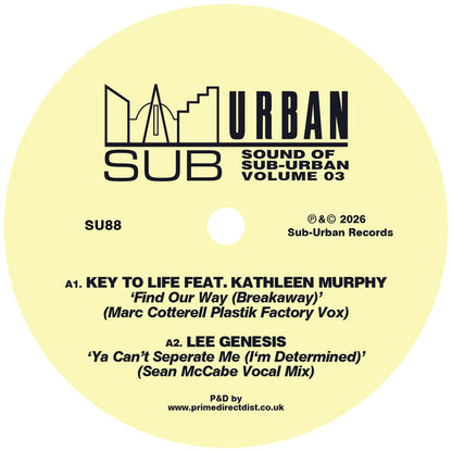 Various Artists - The Sound Of Sub-Urban Volume 3 [12 Inch Vinyl, Side A]
